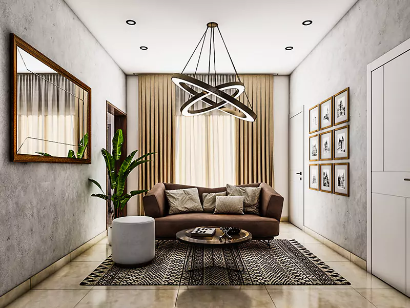 Rustic Duplex House Rustic Duplex House