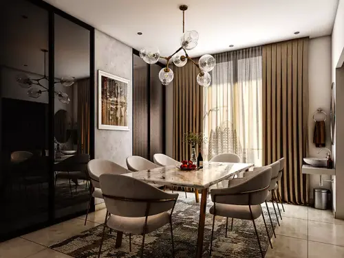 Rustic Duplex House